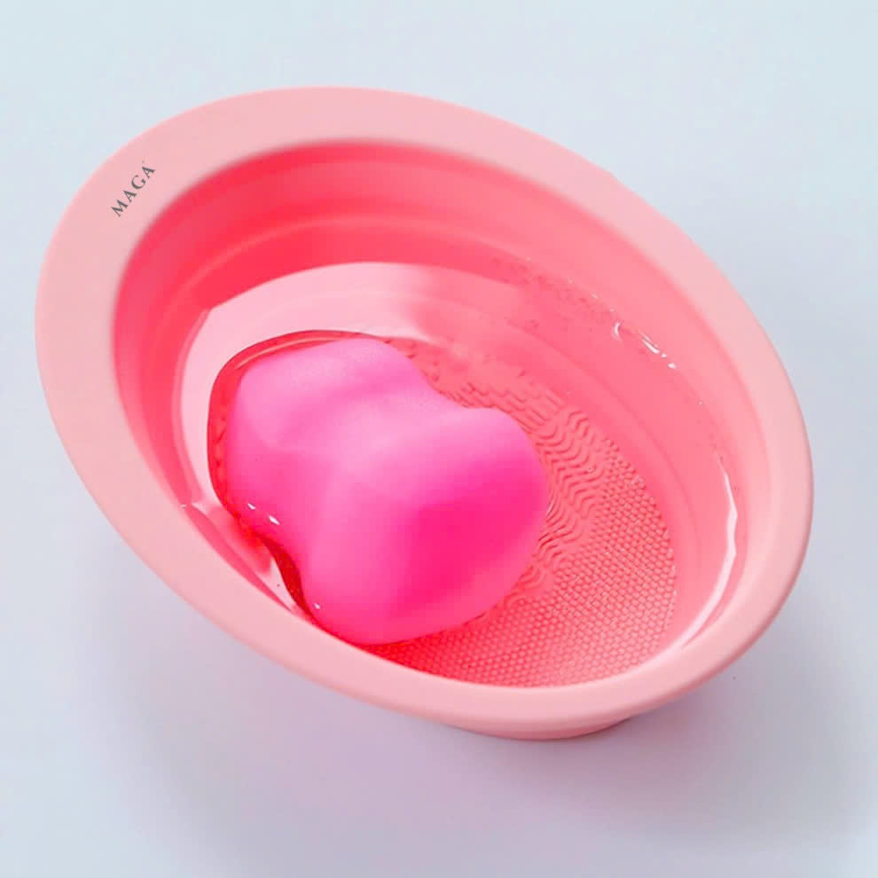 Bát Vệ Sinh Cọ Silicone Gấp Gọn MAGA MA71